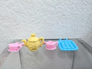 My Little Pony Accesorios Juego de Fiesta de Té Taza Juguete Clips para Piernas Tetera Tazas Galletas - Imagen 1 de 6