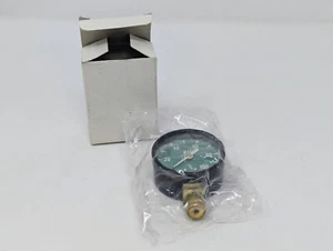 1/2" NPT Air Pressure Gauge 0-100 PSI Side Bottom Mount 2" Face - Picture 1 of 5