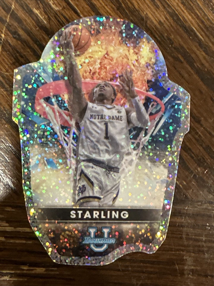 2023 Bowman Best U JJ Starling Buckets Die Cut Speckle Refractor SP 🔥 - Image 1 of 2