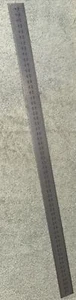 Vtg Freeman Mfg & Supply 1.5% Shrink .5mm Metal Ruler USA Made - Picture 1 of 8