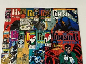 Lot of 8 Punisher War Journal Comic Books 9, 10, 11, 13, 16, 23, 26, 27 - Imagen 1 de 17