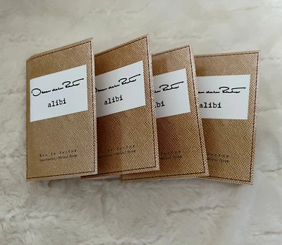 4 件 Oscar De La Renta Alibi 香水淡香水喷雾瓶 2 毫升/0.06 盎司 — 第 1/4 张图片