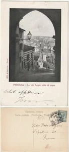 PERUGIA - LA VIA APPIA VISTA DI SOPRA - VIAGG. -59216- - Bild 1 von 1