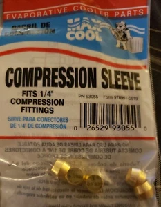 Dial Max Cool (manga) se adapta a accesorios de compresión de 1/4" de pulgada 93055 (paquete de 5) - Imagen 1 de 6