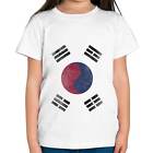 SOUTH KOREA FADED FLAG KIDS T-SHIRT TOP HANGUK KOREAN NAM-JOS?N SHIRT FOOTBALL