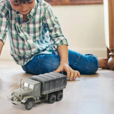 1/72 Militär-LKW-Modell sammeln Montage DIY-Fahrzeug-Kunststoff für Kinder - Bild 1 von 4