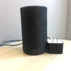 Amazon Echo XC56PY 2nd Generation Smart Assistant Charcoal Fabric - Picture 1 of 5
