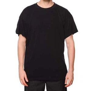 FEAR OF GOD Seventh Collection Black Cotton Short Sleeve T-Shirt L - Picture 1 of 5
