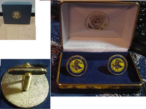 new pair department of justice cufflinks no signature DOJ - Picture 1 of 6