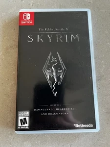 The Elder Scrolls V : Skyrim (Nintendo Switch, 2017 - Bethesda) Tested & Works! - Bild 1 von 3