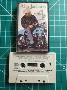 A Lot About Livin' (And a Little 'Bout Love) by Alan Jackson (Cassette,... - Picture 1 of 2