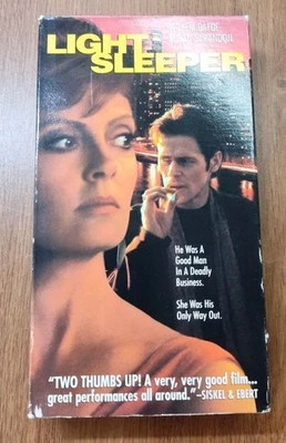 Light Sleeper 1992 VHS Susan Sarandon William Dafoe VINTAGE  Foto 1 de 4
