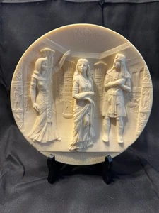 Aida La Scala Grand Opera Alabaster 3D Teller Studio Gino Ruggeri Italien - Bild 1 von 2