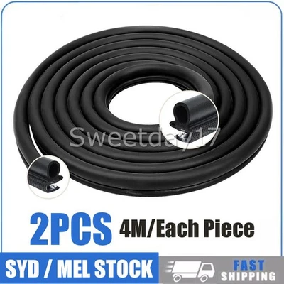 2x Door Seal Rubber For Ford Falcon XD XE XF XG XH ZJ ZK ZL Cortina TC TD TE TF' - image 1 of 4