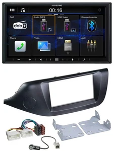 Alpine Bluetooth 2DIN MP3 DAB USB Autoradio für Kia Ceed (ab 12) schwarz - Bild 1 von 9