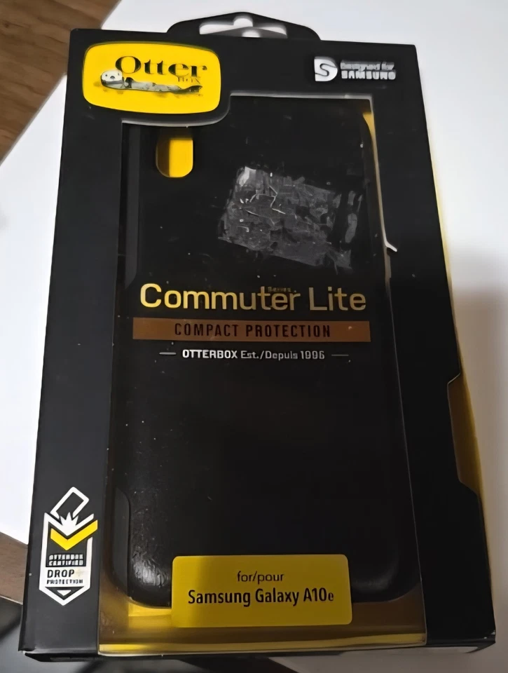 Otterbox Commuter Lite Protección contra caídas Bolsillo Amigable Samsung Galaxy A10e NEGRO Foto 1 de 1