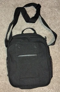 Tasche Computertasche Business Aktentasche Schulter Messenger klein dünn schwarz - Bild 1 von 11