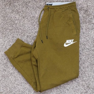 Nike Sportswear Essential Fleece Joggers Women's L Olive Green CI1196 - Picture 1 of 9