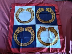 Cartier Panter Bufanda Multicolor Seda Con Caja!! - Imagen 1 de 8