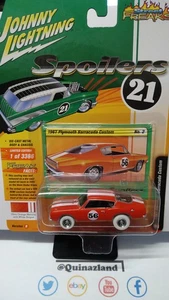 Johnny Lightning White Lightning 1967 Plymouth Barracuda personalizzato (NG25) - Foto 1 di 2