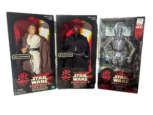 Collector Series Star Wars Episode 12" Action Figure 1998 Hasbro Darth Maul - Picture 1 of 9