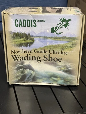 Zapato para vadear Caddis Northern Guide Ultralite EcoSmart con suela de 2 agarres para mujer - talla 10 Foto 1 de 4