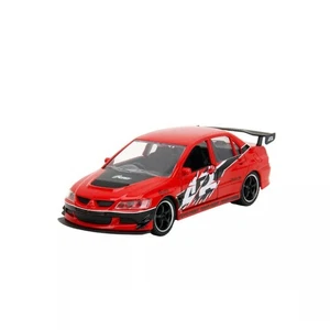 Fast Furious Modello Auto MITSUBISHI LANCER EVOLUTION IX rossa 1/32 Jada Toys - Foto 1 di 5
