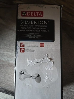 Delta Silverton SLV50-PC1 Pivoting Toilet Paper Holder  Chrome - Image 1 of 3