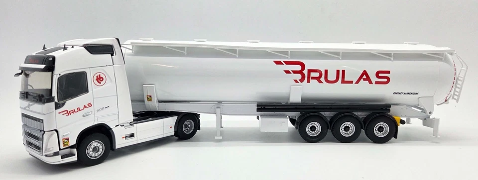ELIGOR,VOLVO FH 4x2 2020 with Pulvee tank BRULAS Transport, 1/43, ELI118503 - Image 1 of 1