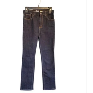 Oshkosh B'gosh Boys Size 14 Skinny Blue Jeans Dark Wash 14S Youth Straight Leg - Picture 1 of 10