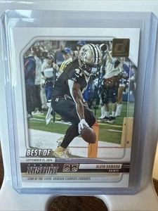 2025 Panini Donruss #INS-AKA Alvin Kamara Best of Instant New Orleans Saints New - Picture 1 of 10