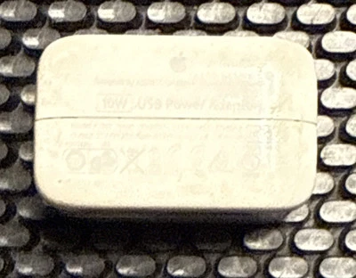 Apple 10W USB Power Adapter + Charging Cable Wall Charger for iPhone iPad iPod ! - Image 1 of 2