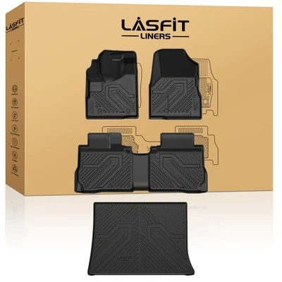 LASFIT Floor Mats for Chevrolet Equinox 2010-2017 Protection Anti-slip Cargo Mat Foto 1 de 4