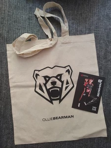 Ollie Bearman Haas F1 official 2025 driver card + tote bag - Picture 1 of 6
