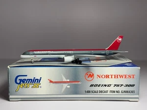 Gemini Jets 1:400 Northwest Airlines Boeing 757-200 N583NW Bowling Shoe GJNWA365 - Picture 1 of 2