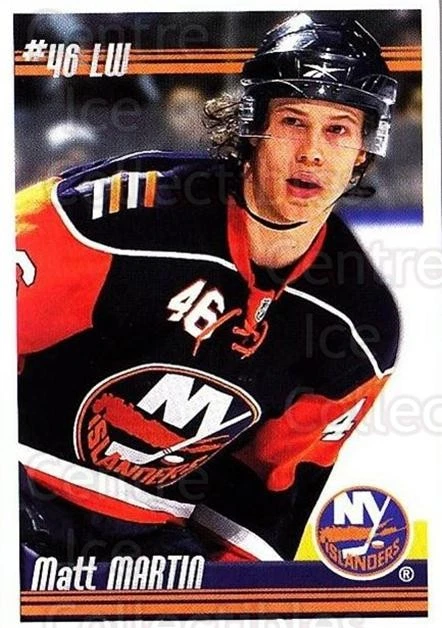 2010-11 Panini Stickers #346 Matt Martin - Image 1 of 1