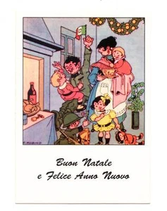 1GM LA TRADOTTA RUBINO BUON NATALE PROPAGANDA PATRIA BANDIERA TRICOLORE SAVOIA - Imagen 1 de 1