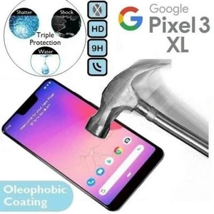 100%Genuine Tempered Glass 9H Screen Protector 3 XL (G013C) For Google Pixel 3XL - Picture 1 of 2