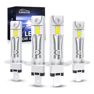 H1 H1 LED Headlight Bulbs Conversion Kit High Low Beam White 6500K Super Bright - Bild 1 von 12