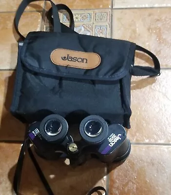 Jason 7 x 35 Binoculars Model 244 with Carrying Case and Lanyard - Image 1 of 4