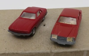 Angebot WIKING Ho 1/87 Bündel 2 Modelle Volvo 264 + Mercedes 350 Sl No Box - Bild 1 von 13
