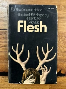 Flesh By Philip Jose Farmer Panther Science Fiction 1970 - Picture 1 of 5