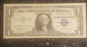 1957 Silver Certificate $1 Rare Bill Clean, Crisp - Picture 1 of 3