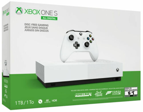 Microsoft Xbox One S All-Digital Edition 1TB Video Game Console