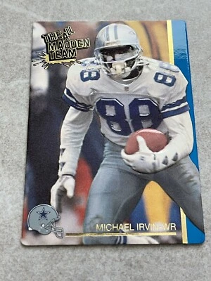 1992 Action Packed All-Madden Team Michael Irvin #41 NFL Dallas Cowboys - Image 1 of 2
