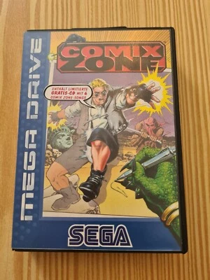 Comix Zone + Limited Edition CD + Very Rare COMPLETT - Sega Mega Drive - PAL - Bild 1 von 4