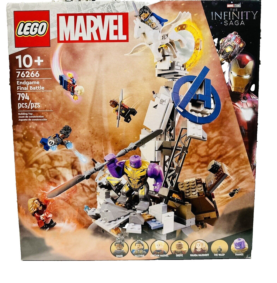 LEGO Marvel Endgame Final Battle Avengers Collectible Display Set 76266