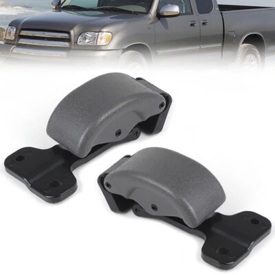 Cerradura de pestillo de ventana trasera gris derecha+derecha 2 piezas para Toyota Tundra 2000-2005 2006 Foto 1 de 4
