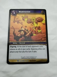 Misdirection Wow TCG Fires Of Outland Rare 31/246 - Picture 1 of 10