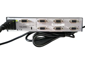 Extron VGA Distribution Amplifier P/2 DA6xi 6 Outputs w AC Power Cord 33-1328-07 - Picture 1 of 3